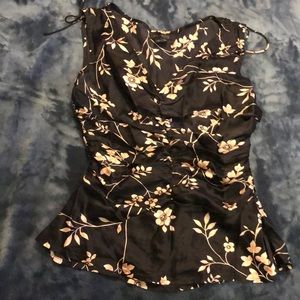 Silk flower 🌸 blouse